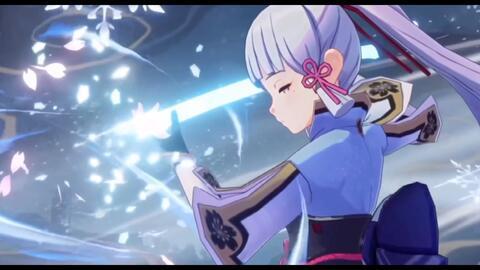 原神最新爆料绫华图片,翩翩仙子,风华绝代,原神新角色魅力绽放